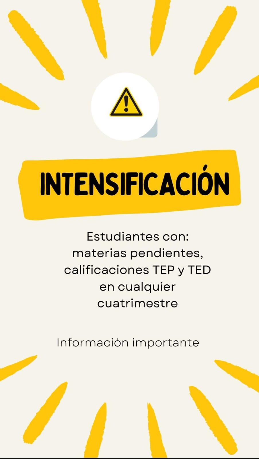 Información Importante